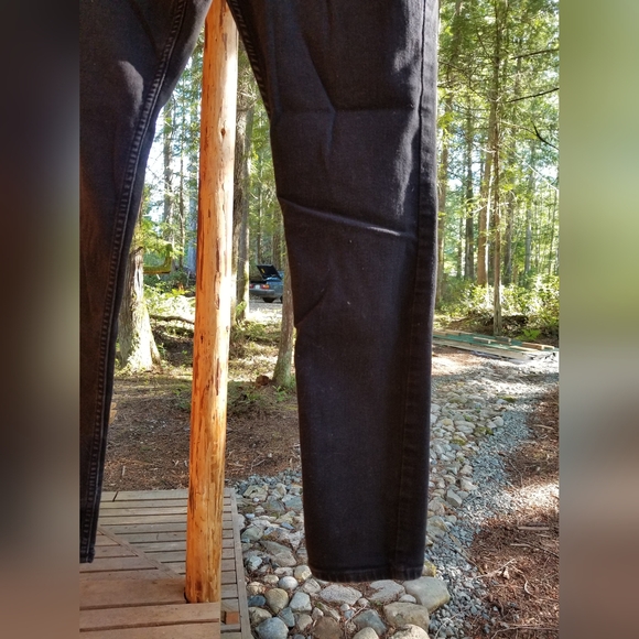 Skinny Jean's Calvin Klein Womans Pants w34 x l32 Black Bangladesh 81kc736 - Picture 11 of 16